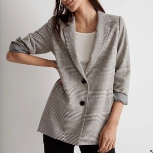 Madewell | EUC - Dorset Blazer - Size S - Galloway Plaid
